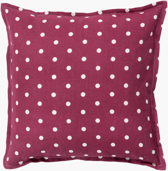 Surya Polka Dot PD-003 18"L x 18"W Pillow