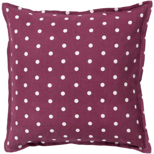 Surya Polka Dot PD-003 20"H x 20"W Pillow Cover