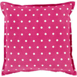 Surya Polka Dot PD-004 18"H x 18"W Pillow Cover