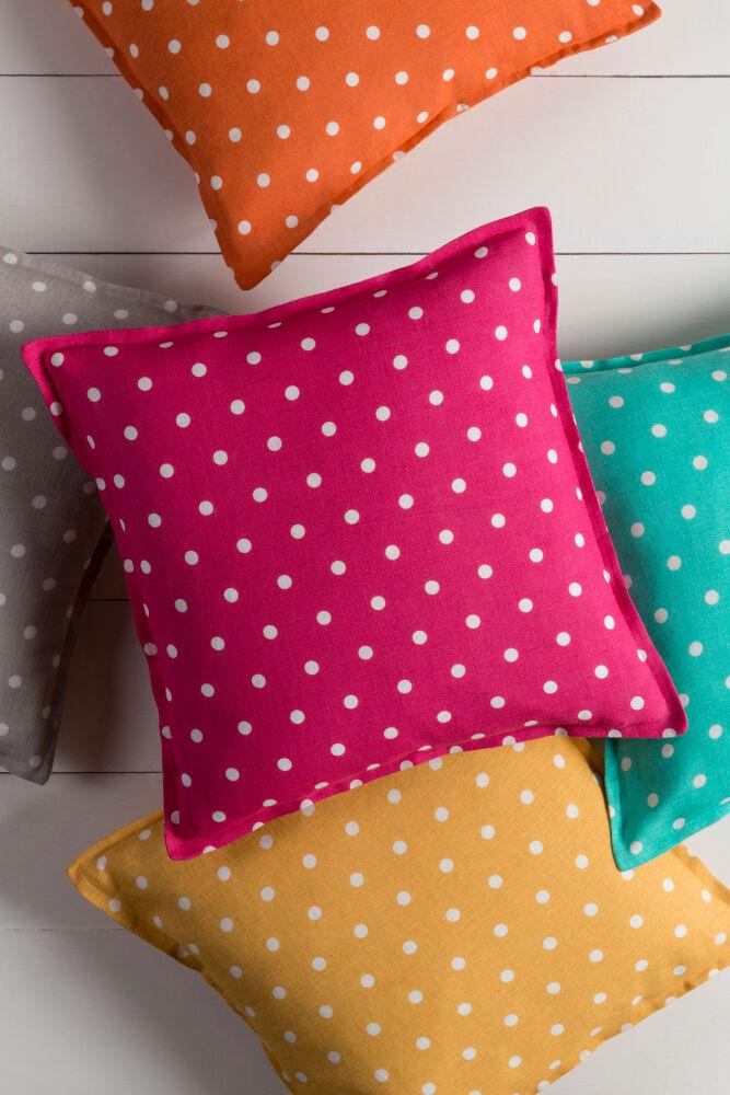 Surya Polka Dot PD-006 18"H x 18"W Pillow Kit