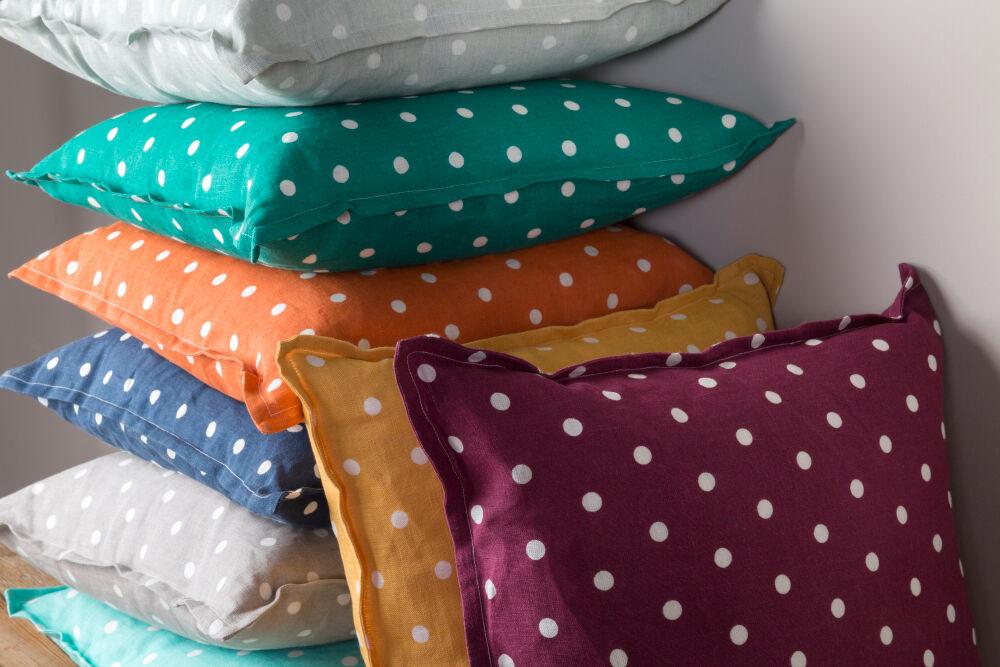 Surya Polka Dot PD-007 18"L x 18"W Pillow