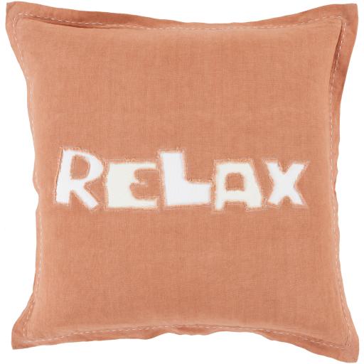 Surya Relax RX-003 18"H x 18"W Pillow Cover