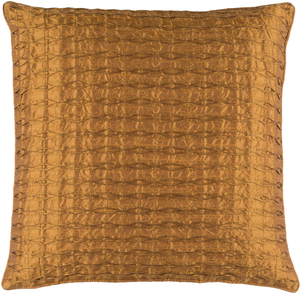 Surya Rutledge RT-005 Camel 18"H x 18"W Pillow Cover
