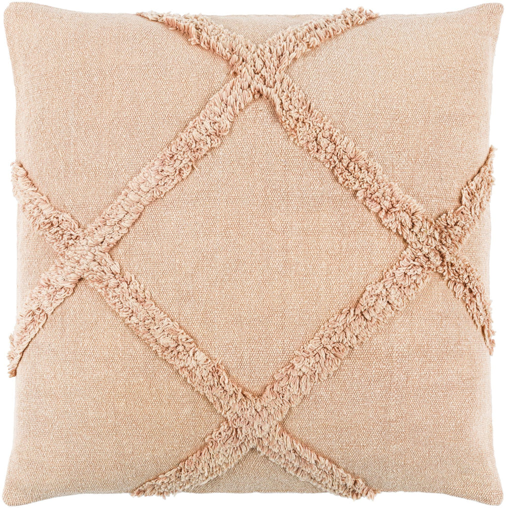 Surya Sarah SRH-002 Dusty Coral 20"H x 20"W Pillow Cover