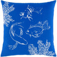 Surya Sea Life SLF-005 18"H x 18"W Pillow Cover