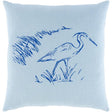 Surya Sea Life SLF-007 18"H x 18"W Pillow Cover