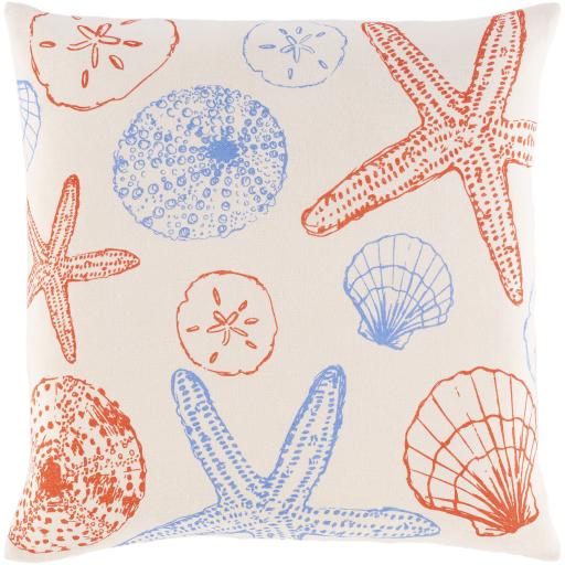 Surya Sea Life SLF-008 18"H x 18"W Pillow Kit