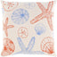 Surya Sea Life SLF-008 18"H x 18"W Pillow Kit
