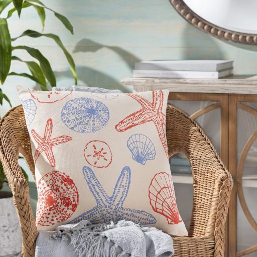Surya Sea Life SLF-008 18"H x 18"W Pillow Kit