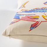 Surya Sea Life SLF-010 18"L x 18"W Accent Pillow