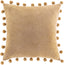 Surya Serengeti SGI-001 Brown Tan 20"H x 20"W Pillow Cover