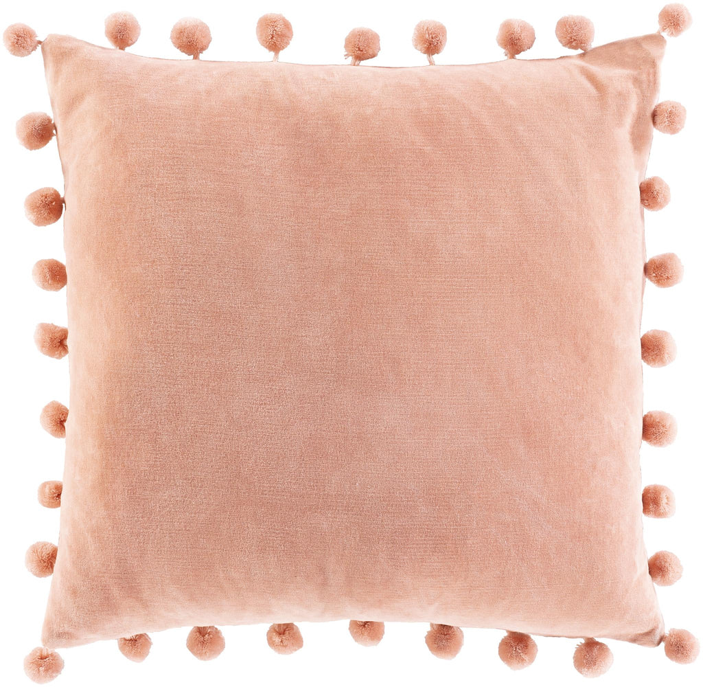 Surya Serengeti SGI-003 Dusty Pink 18"H x 18"W Pillow Cover