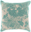 Surya Shadow Floral FBS-001 20"H x 20"W Pillow Cover
