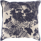 Surya Shadow Floral FBS-002 20"H x 20"W Pillow Kit