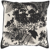 Surya Shadow Floral FBS-004 20"H x 20"W Pillow Cover