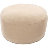 Surya Shane SAPF-004 14"H x 30"W x 30"D Pouf
