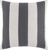 Surya Simple Stripe JS-009 22"H x 22"W Pillow Kit