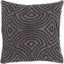 Surya Skinny Dip SKD-005 Black Charcoal 20"H x 20"W Pillow Kit