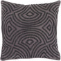 Surya Skinny Dip SKD-005 Black Charcoal 20"H x 20"W Pillow Kit