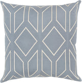 Surya Skyline BA-029 Deep Teal Ivory 20"H x 20"W Pillow Kit