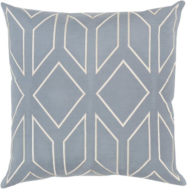 Surya Skyline BA-029 Deep Teal Ivory 20"H x 20"W Pillow Kit