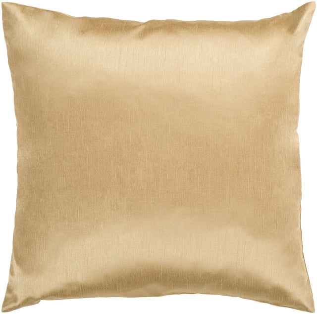 Surya Solid Luxe HH-038 18"H x 18"W Pillow Kit