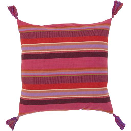 Surya Stadda Stripe SS-002 20"H x 20"W Pillow Cover