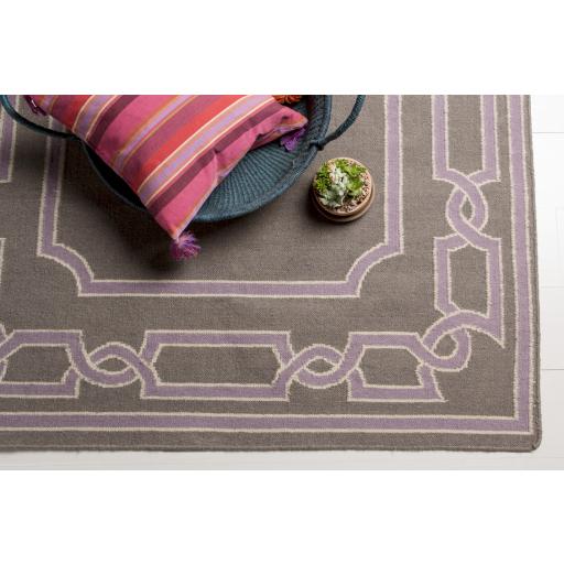 Surya Stadda Stripe SS-002 20"H x 20"W Pillow Kit