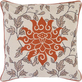 Surya Starburst SI-2000 18"H x 18"W Pillow Cover