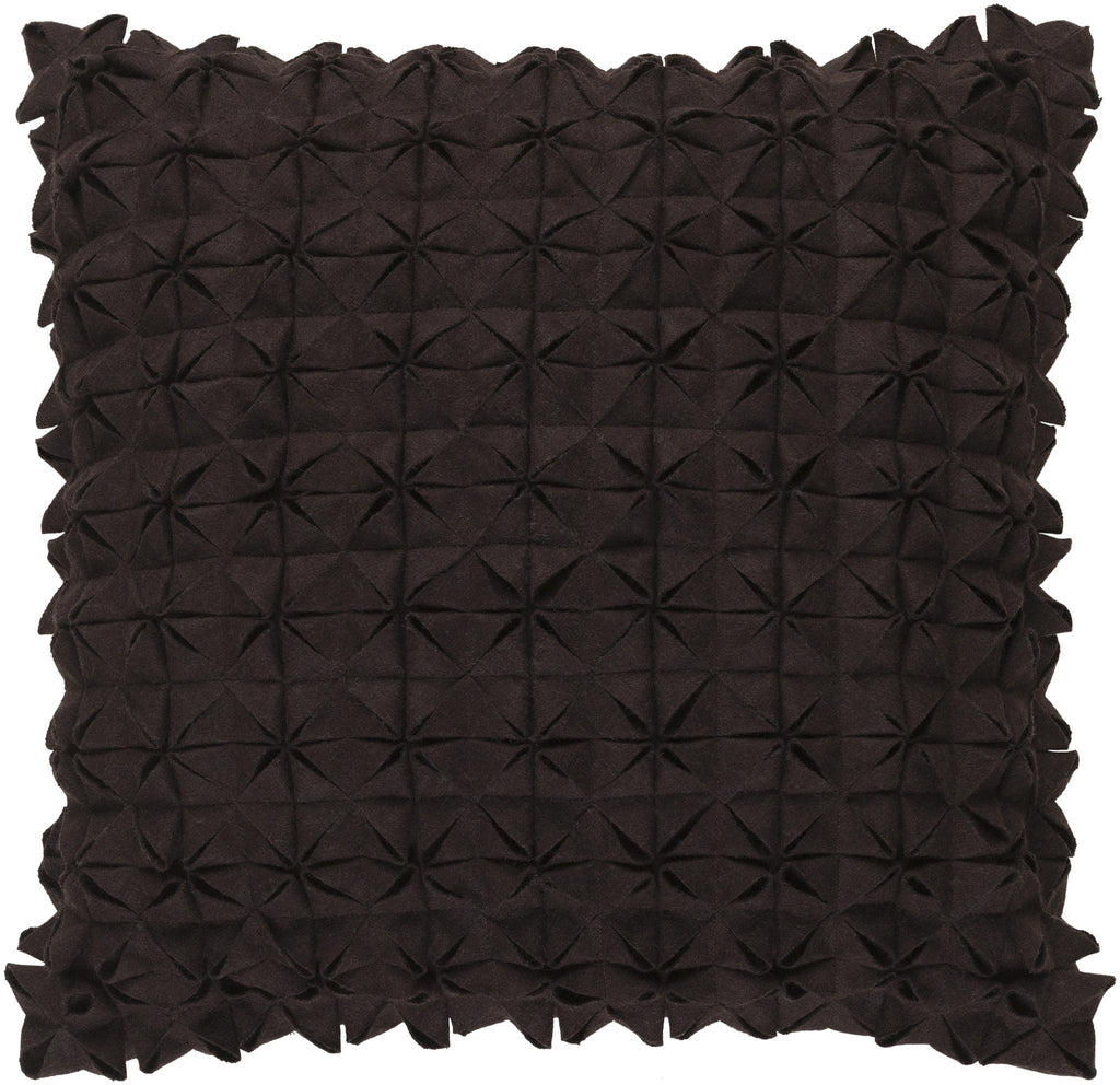 Surya Structure SUU-001 Black 18"H x 18"W Pillow Cover
