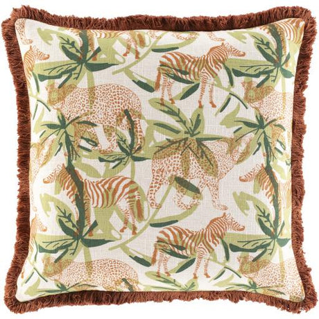 Surya Tanzania TZN-005 18"H x 18"W Pillow Cover