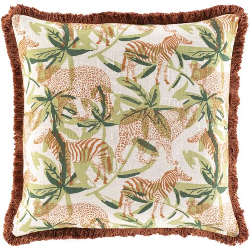 Surya Tanzania TZN-005 18"H x 18"W Pillow Cover