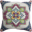 Surya Technicolor TEC-022 18"H x 18"W Pillow Cover