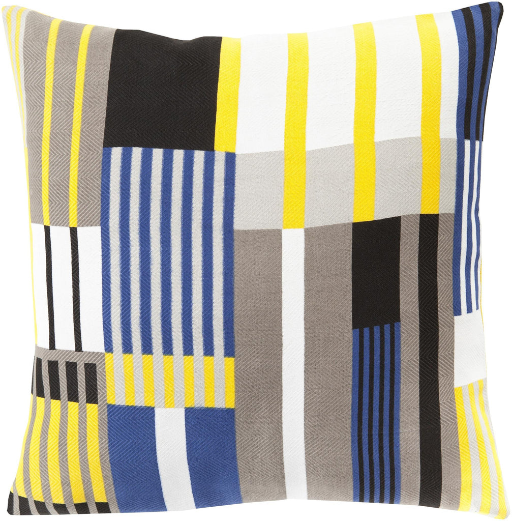 Surya Teori TO-003 18"L x 18"W Accent Pillow