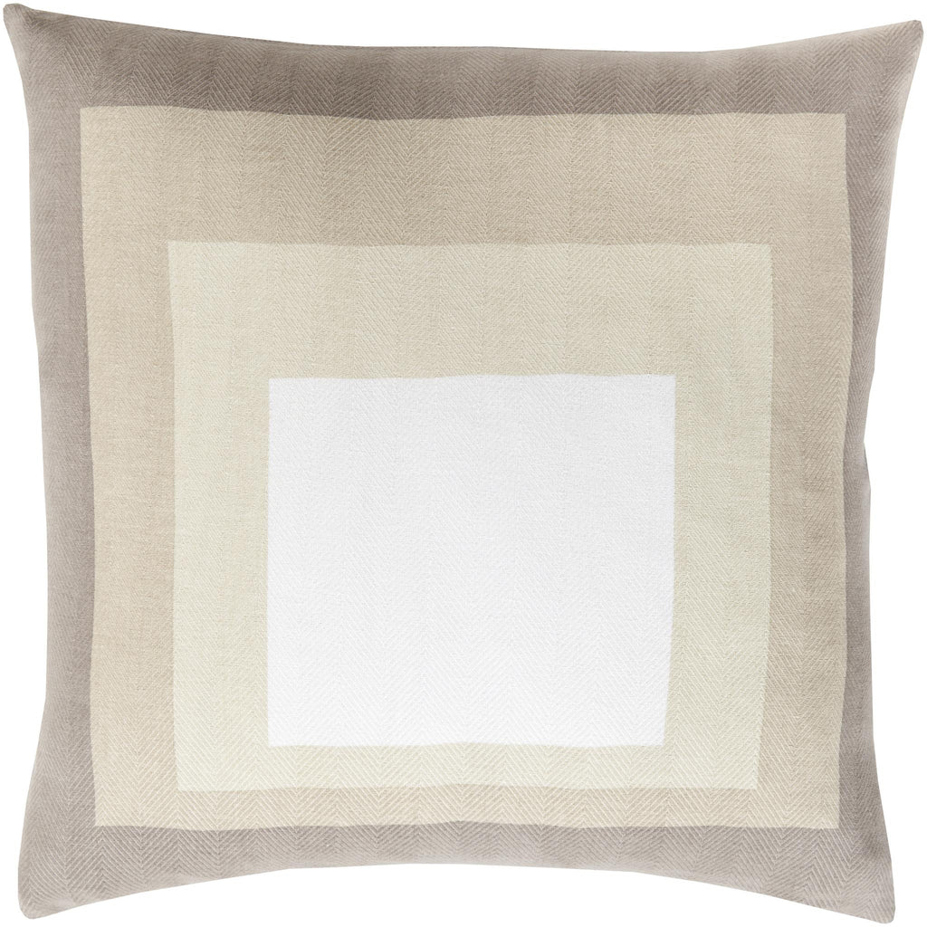 Surya Teori TO-023 18"L x 18"W Accent Pillow