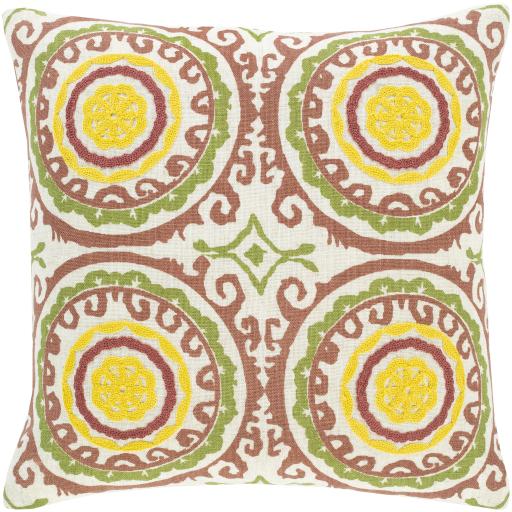 Surya Termez TMZ-002 18"H x 18"W Pillow Cover
