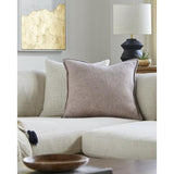 Surya Thurman THU-005 Taupe 20"H x 20"W Pillow Cover
