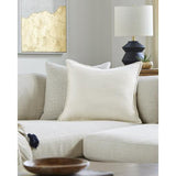 Surya Thurman THU-006 Cream 18"H x 18"W Pillow Cover