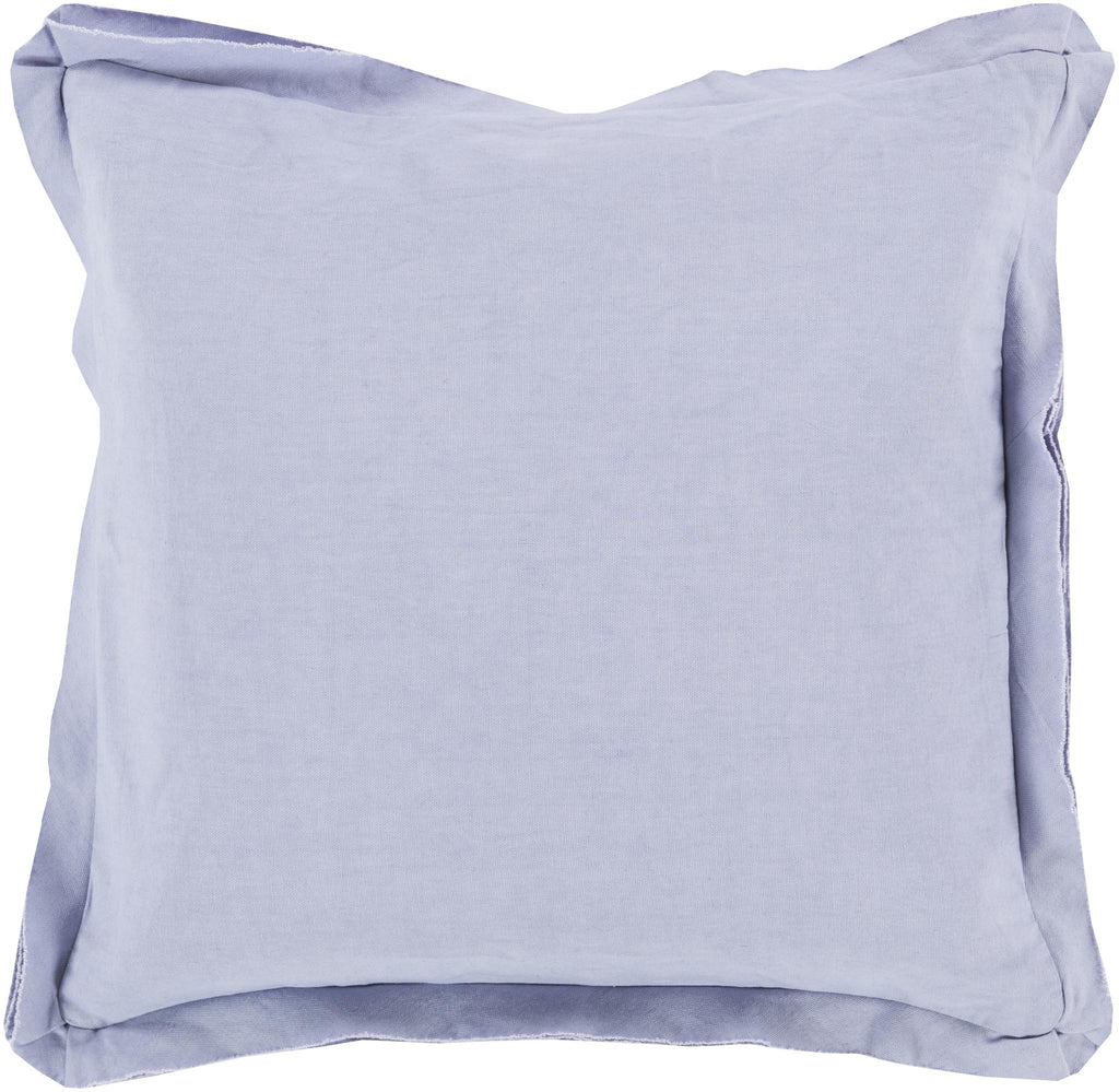 Surya Triple Flange TF-008 Lavender 18"H x 18"W Pillow Kit