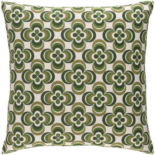 Surya Trudy TRUD-7135 18"H x 18"W Pillow Cover