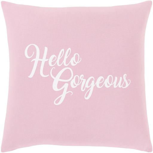 Surya Typography ST-113 18"H x 18"W Pillow Cover