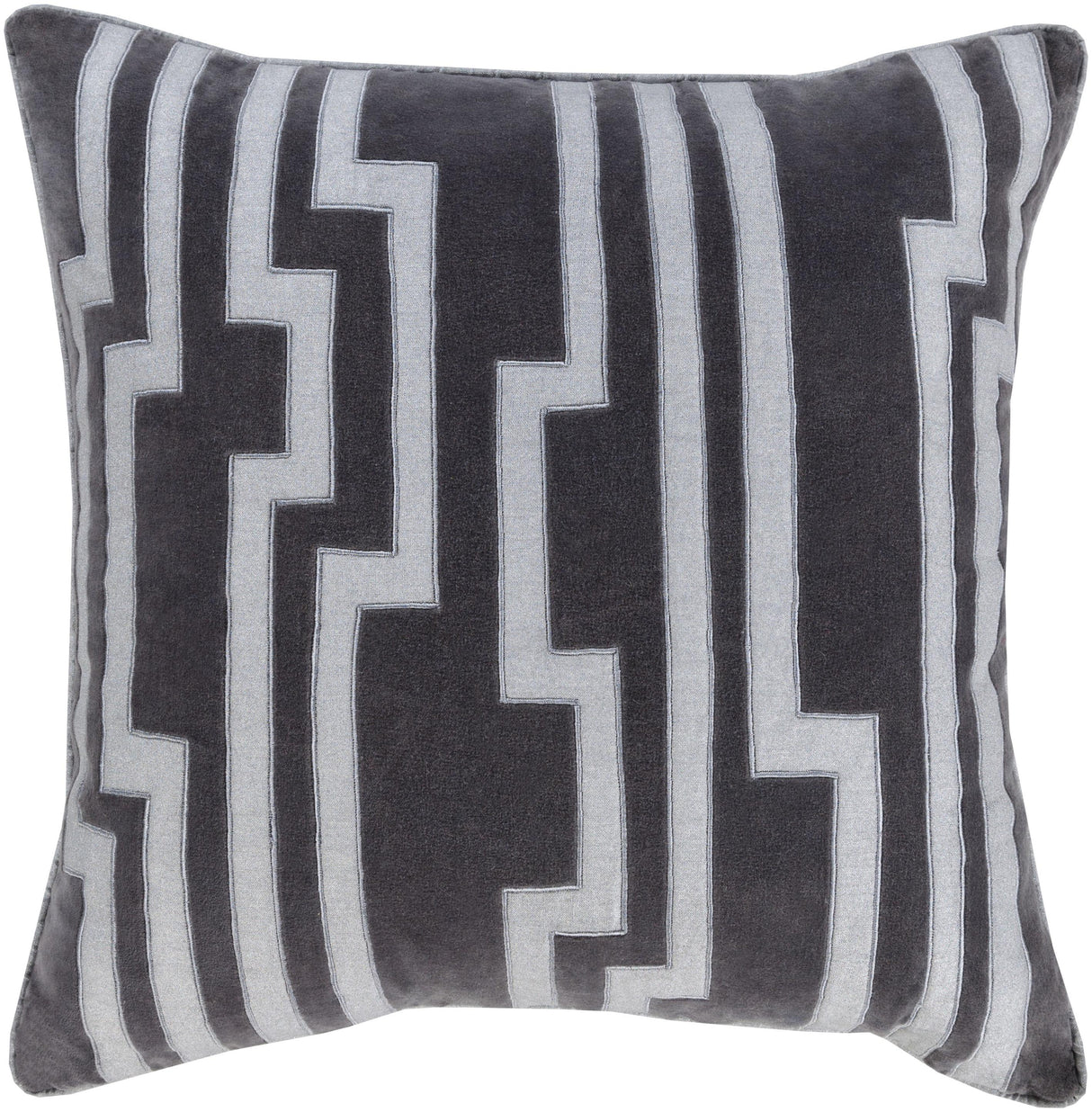 Surya Velocity COV-001 18"H x 18"W Pillow Cover