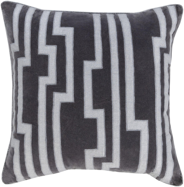 Surya Velocity COV-001 18"H x 18"W Pillow Cover