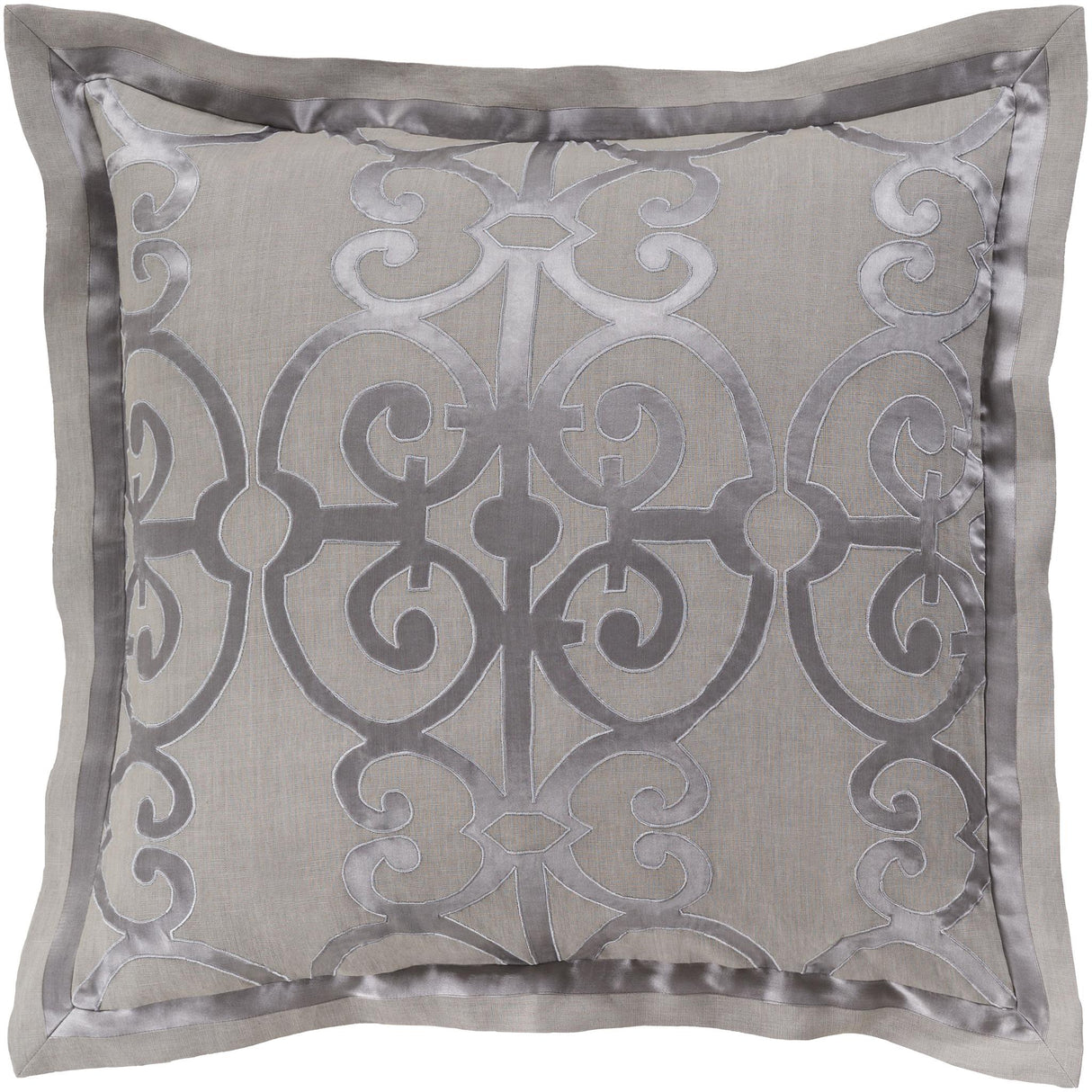 Surya Versaille VER-6002 Gray 88"W x 92"L Bed