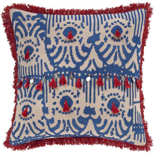 Surya Walai WLA-003 18"H x 18"W Pillow Cover