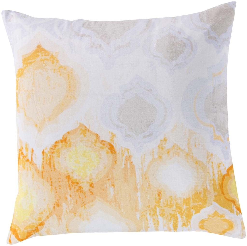 Surya Watercolor SY-012 18"L x 18"W Accent Pillow