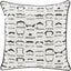 Surya Wax that Stache WTS-001 22"H x 22"W Pillow Kit