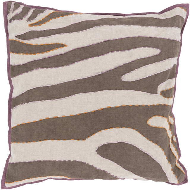 Surya Zebra LD-039 18"H x 18"W Pillow Kit