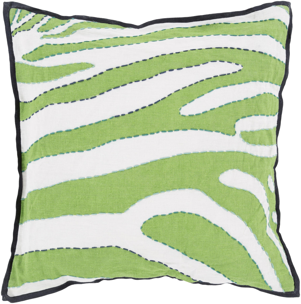 Surya Zebra LD-040 20"H x 20"W Pillow Cover