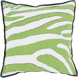 Surya Zebra LD-040 20"H x 20"W Pillow Cover